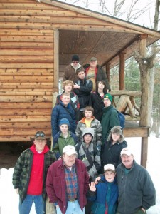 Boy Scout Troop 624 at Winter Camp